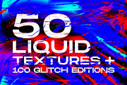 Liquid and Glitch Textures, a Texture Graphic by Visual Fear (Thumbnail 1 of 13)