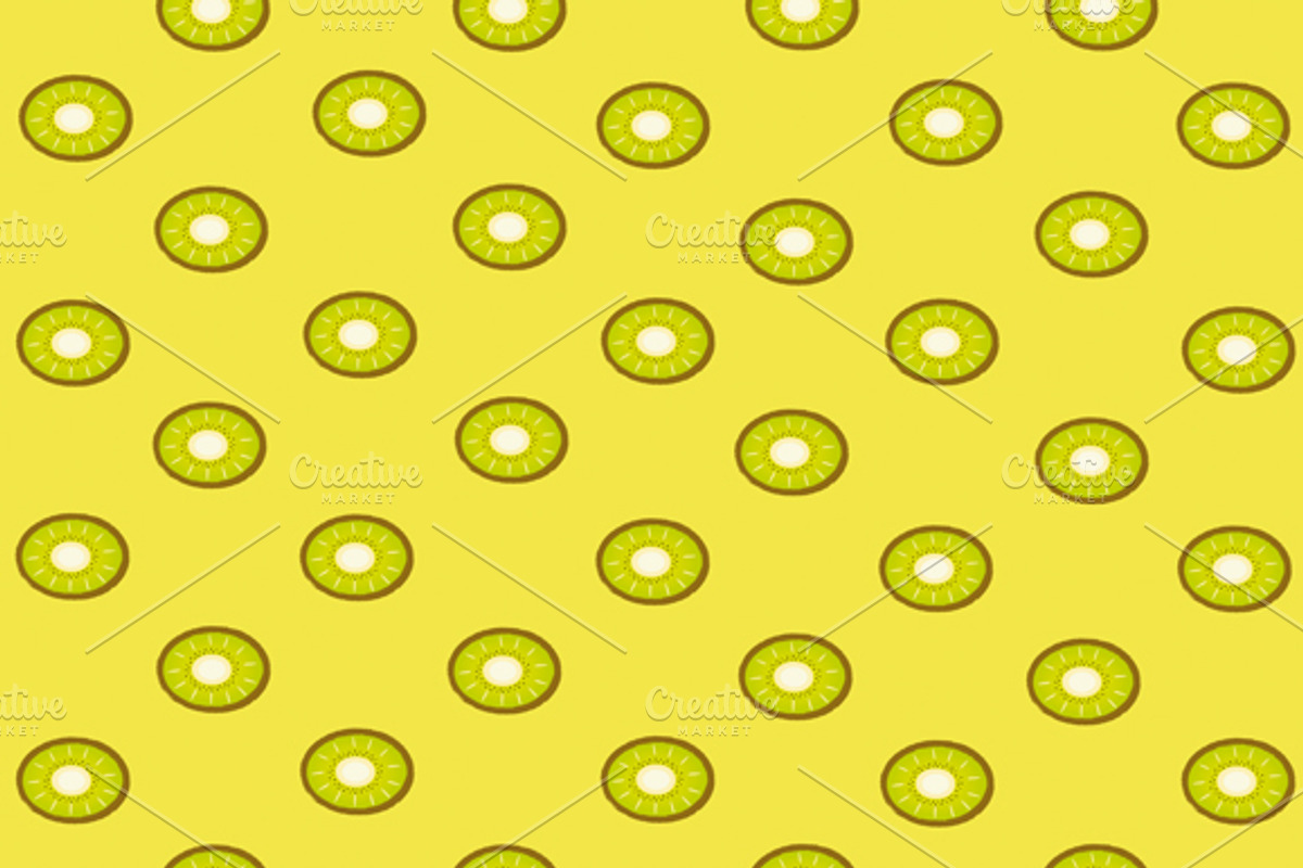 Summer fruit backgrounds pack, a Pattern Graphic by María Arencibia (Photo 4 of 7)
