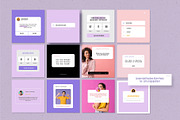 Energetic Instagram Templates CANVA, a Social Media Template by AndrewPixel (Thumbnail 18 of 27)