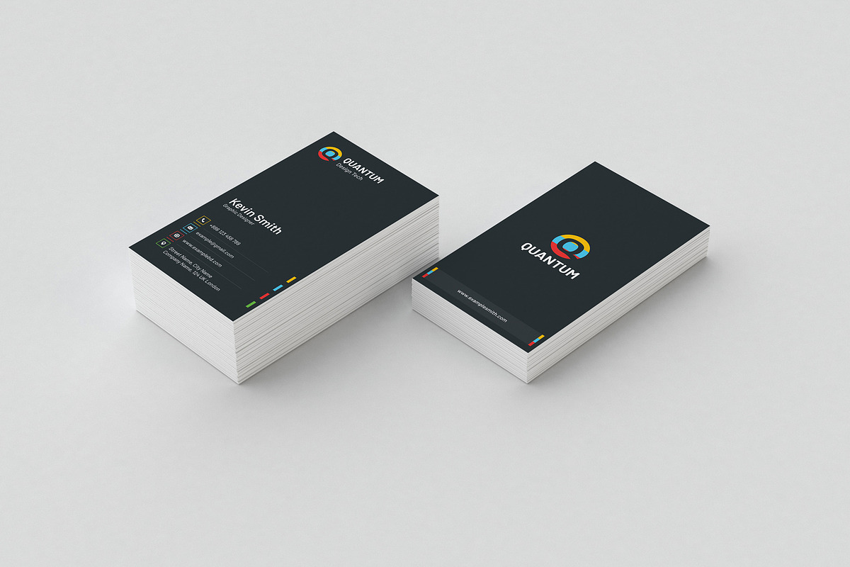 Dark Business Card, a Business Card Template by PicoartBd (Photo 2 of 3)