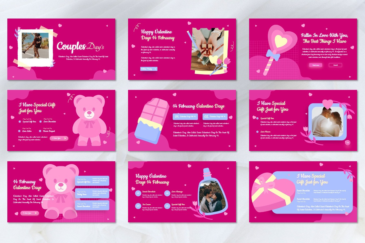 Couples - 14 February Powerpoint, a Presentation Template by Dhabee (Photo 3 of 8)