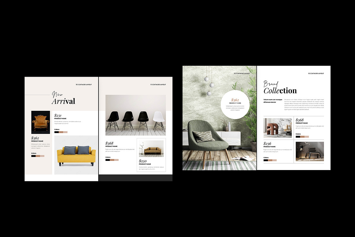 Product Catalog Brochure Template, a Brochure Template by NorthPeak (Photo 7 of 12)