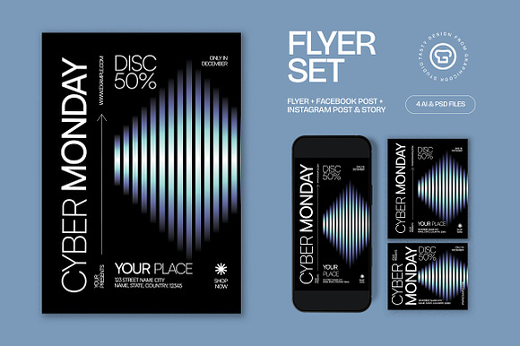 Cyber Monday Flyer preview 4
