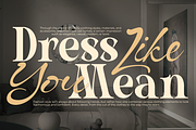Morgel Eentrialy – Elegant Serif Duo, a Serif Font by MaikoHatta (Thumbnail 7 of 9)