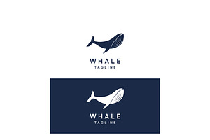 Sea monster whale logo vector illust, a Branding & Logo Template by LOGOCREATIVE