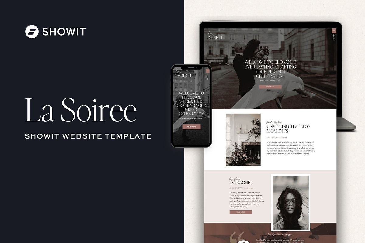 Aesthetic Showit Website Template, a Websites & App Template by Monarch Design Co. (Photo 1 of 9)