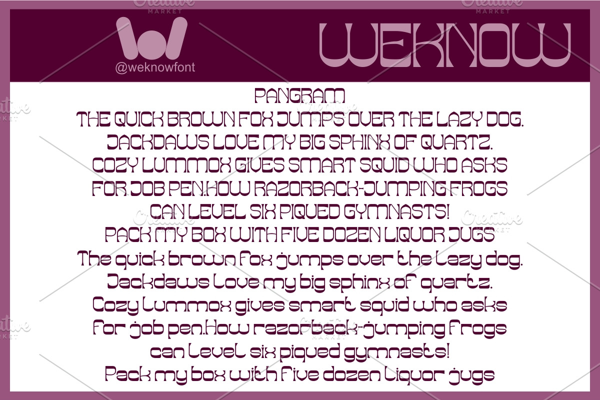 Endangered Beauty font, a Sans Serif Font by weknow (Photo 6 of 8)