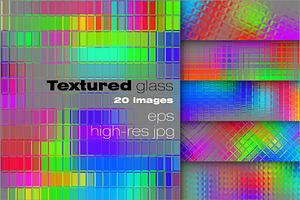 Patterned Glass Textures 20 EPS