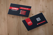 Red _ Black Business Card, a Business Card Template by Vitoria's Collection (Thumbnail 2 of 3)