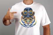 Cute watercolor tigers. Part 3, an Animal Illustration by Watercolor fantasy (Thumbnail 2 of 4)