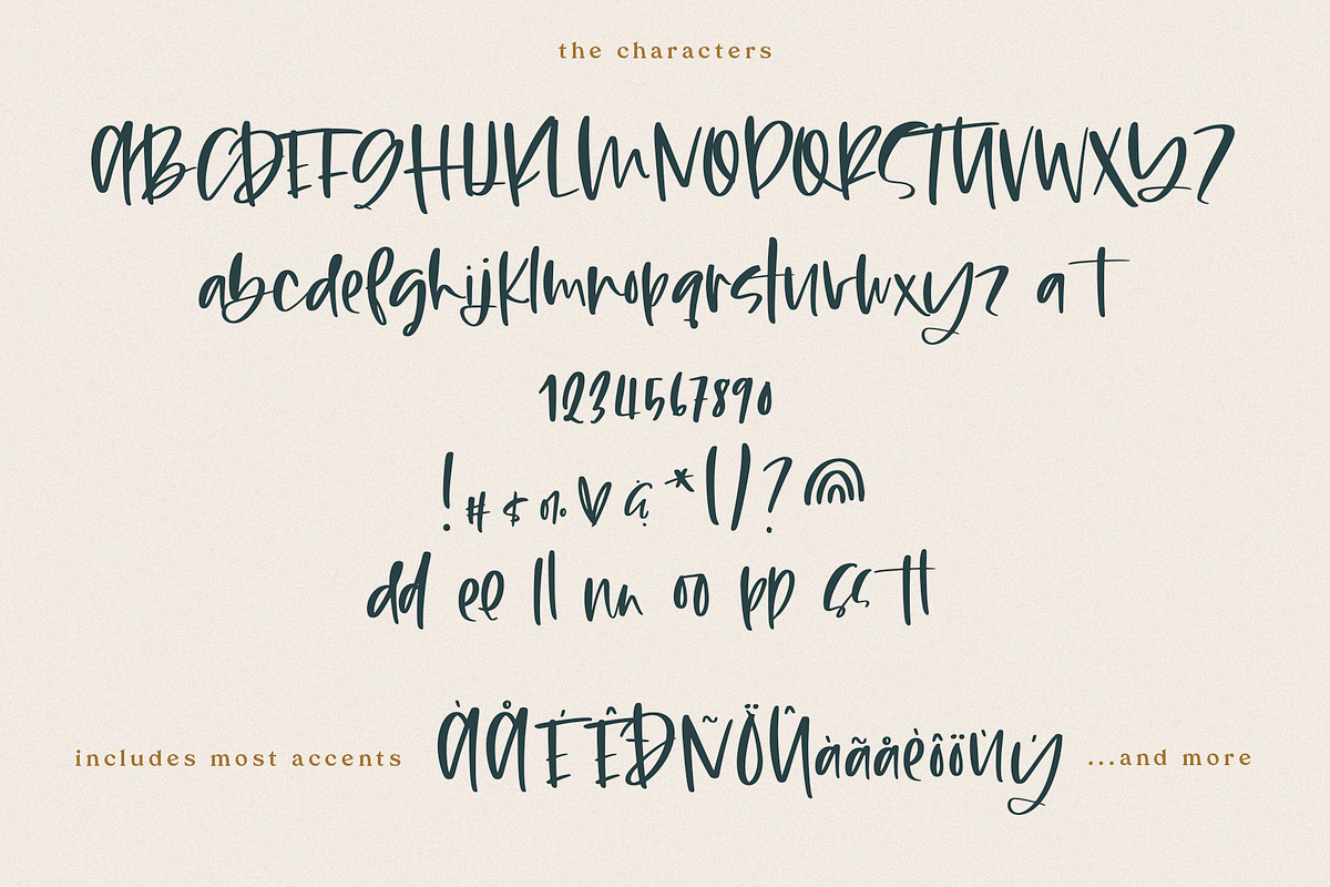 Maybe | Script Font + Doodles, a Script Font by KA Designs (Photo 15 of 15)
