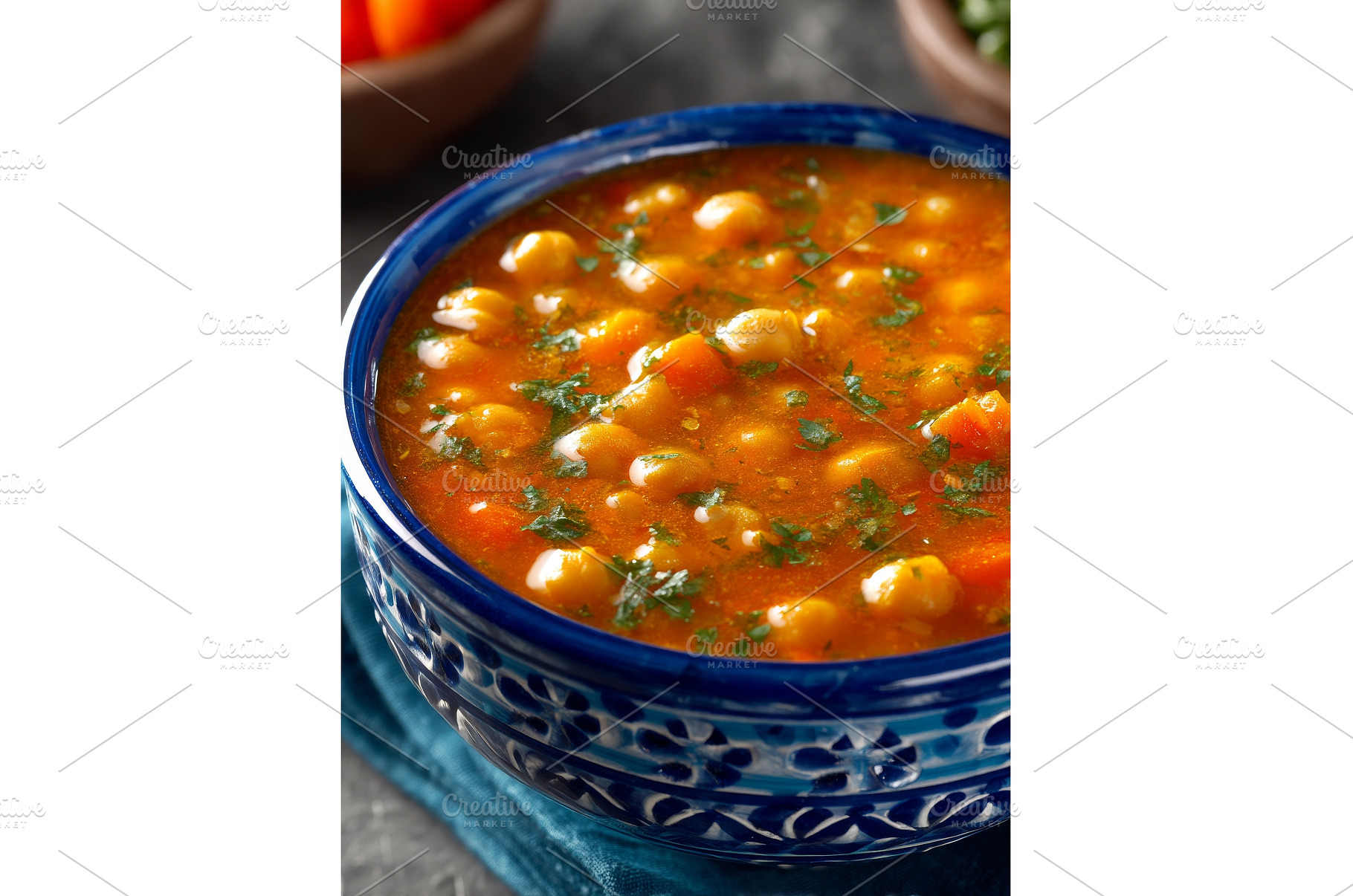 A soup made with carrots, parsnips, a Food & Drink Photo by ZinetroN