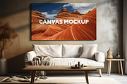 Canvas Mockup, a Product Mockup by Grkic Creative (Thumbnail 1 of 4)
