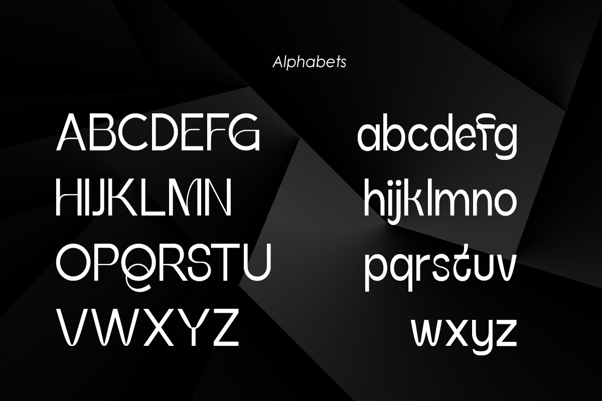 Qalifah | Modern Sans Serif, a Sans Serif Font by Muntab_Art (Photo 9 of 10)