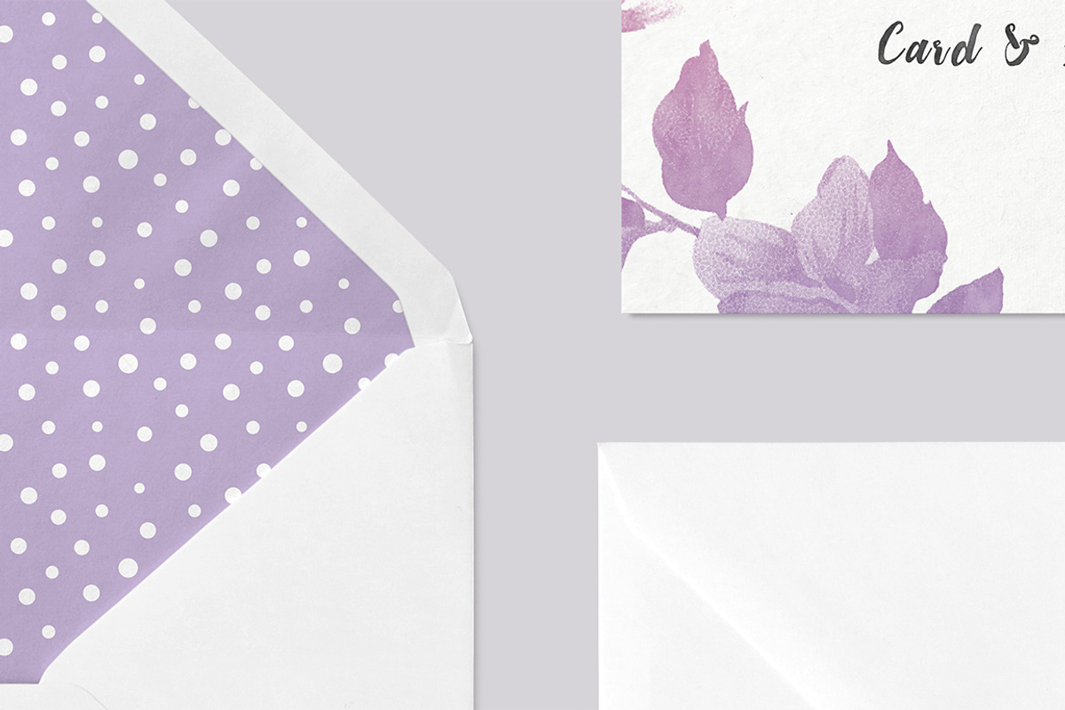 Invitation Card & Envelope Mockup, a Print Template by Medialoot (Photo 3 of 4)