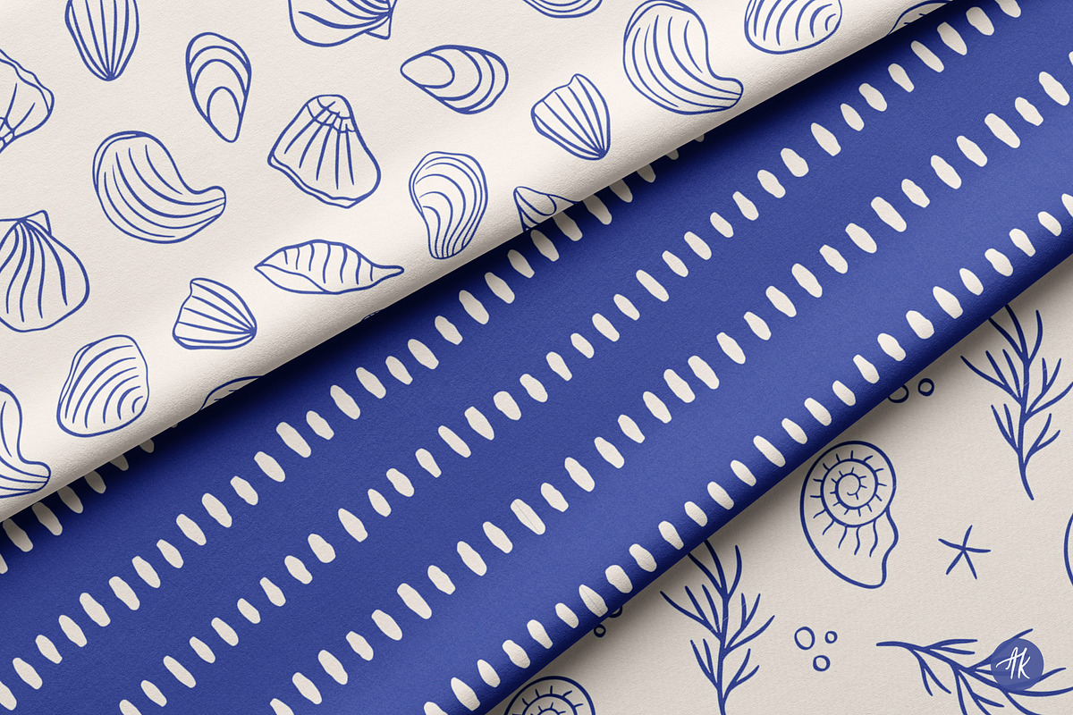 Sea Shells Whimsical Collection, an Object Graphic by Alena Koval (Photo 12 of 19)