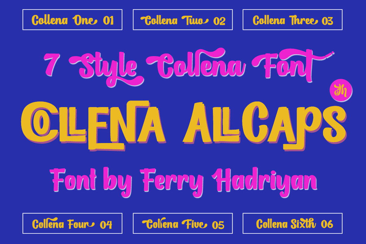 FH Collena - Font Family, a Script Font by FHFont (Photo 12 of 12)