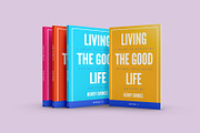 4 Book Box Set Mockup 6x9″ softcover, a Books & Magazine Mockup by Illusiongraphic (Thumbnail 3 of 20)