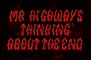 Firehell, a Blackletter Font by zamjumps (Thumbnail 6 of 11)