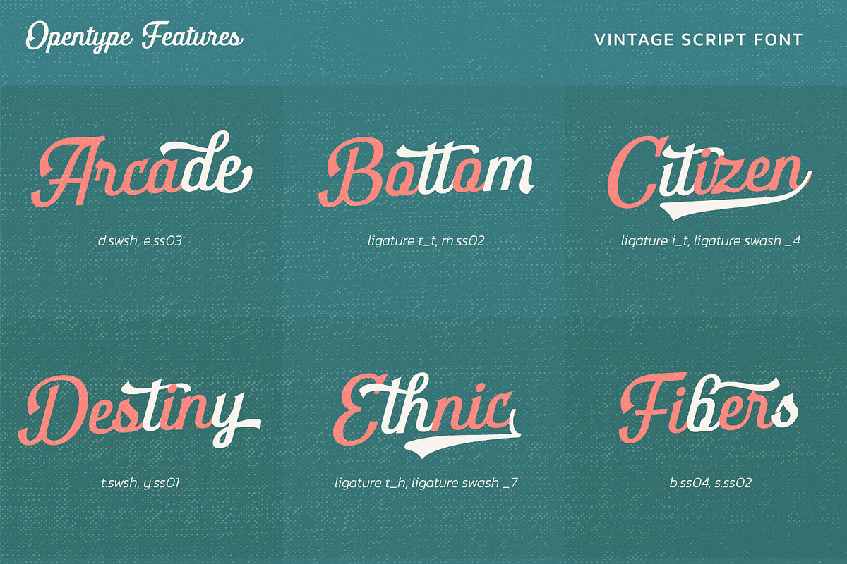 Retrolife, a Script Font by Vintage Division (Photo 8 of 10)