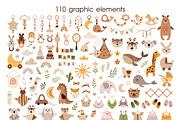 Bohemian nursery collection, an Object Illustration by JulzaArt (Thumbnail 2 of 12)