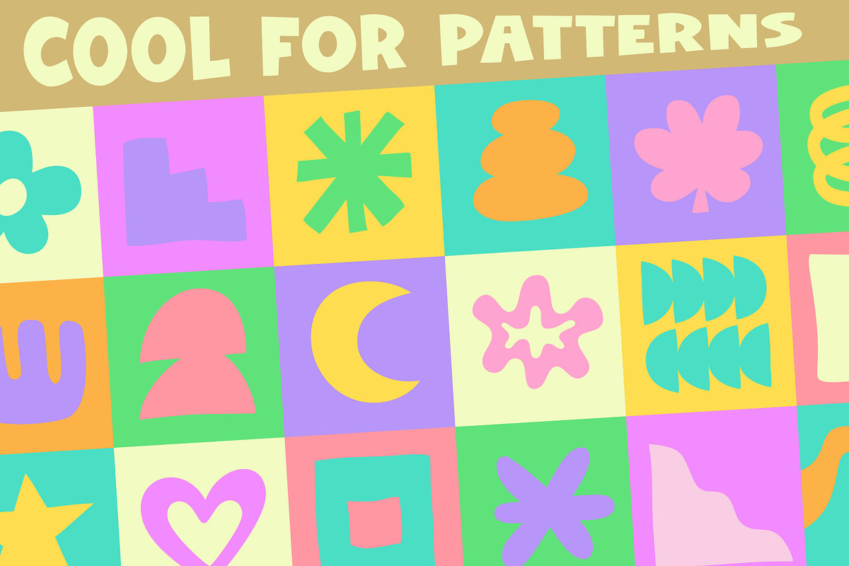 ORGANIC SHAPES VECTOR DESIGN, an Object Graphic by craftlove (Photo 4 of 8)