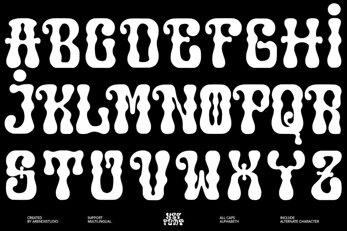 Pringle Unique Variable Font, a Font by HeyFonts (Photo 12 of 12)
