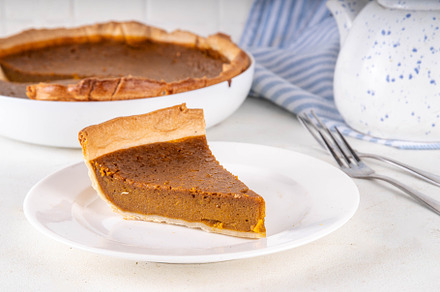 Sweet homemade pumpkin pie, a Food & Drink Photo by Rimma