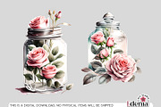 Vintage Romantic Rose Glasses PNGs, a Decorative Illustration by EdeniaArtStudio (Thumbnail 4 of 4)