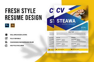 Fresh Style CV & Resume