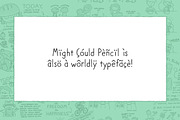 Might Could Pencil, a Sans Serif Font by Might Could Studios (Thumbnail 3 of 6)