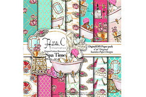 Spa Time Paper Pack