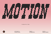 CS Ralphie Pixel, a Slab Serif Font by Craft Supply Co. (Thumbnail 2 of 8)