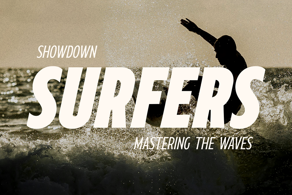 Noison Font Family, a Sans Serif Font by LoneArmy (Photo 8 of 12)