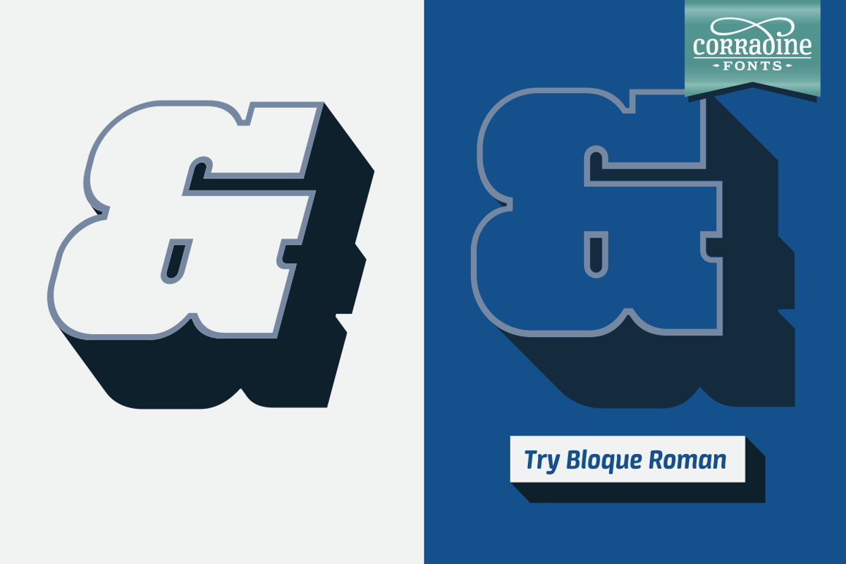 Bloque Italic preview 3