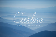 Curline Handwritten Script, a Script Font by Sentavio (Thumbnail 1 of 2)