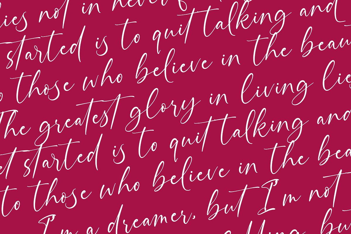 Montise Natasha Stylish Handwritten, a Script Font by stylishtype.co (Photo 10 of 20)