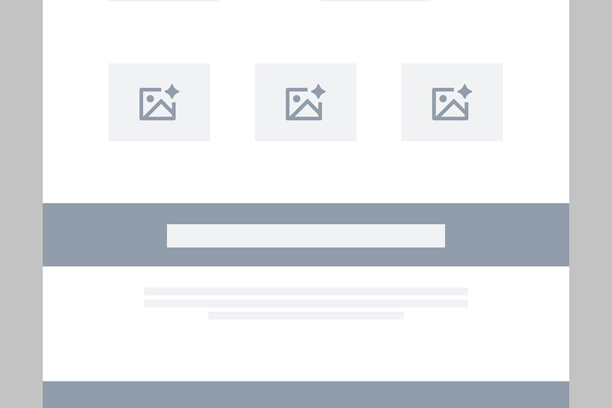 Landing Page Wireframe Template, a Landing Page Template by CreativeShaper (Photo 5 of 6)