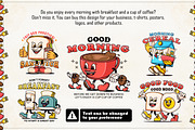 Breakfast & Coffee Character Mascots, a Food Illustration by Kevyn Creative (Thumbnail 2 of 3)