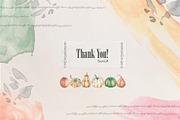 Shade of Autumn Watercolor Clipart, a Decorative Illustration by BalanceUA (Thumbnail 18 of 18)