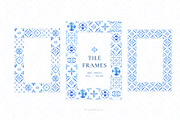 Azulejo Azure. Watercolor collection, a Decorative Illustration by Liliia Polos Illustration (Thumbnail 6 of 11)