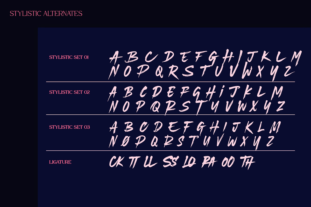 Bigruns Brush, a Script Font by din-studio.com (Photo 10 of 10)
