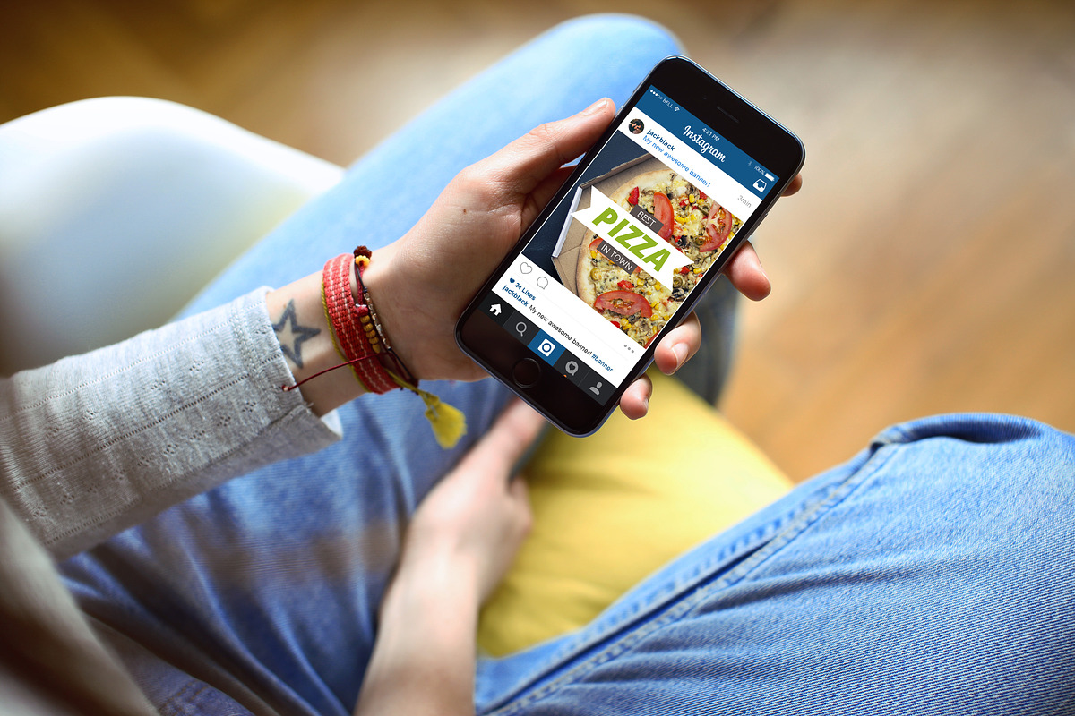 Food Social Media Banners, a Social Media Template by Web Donut (Photo 7 of 9)