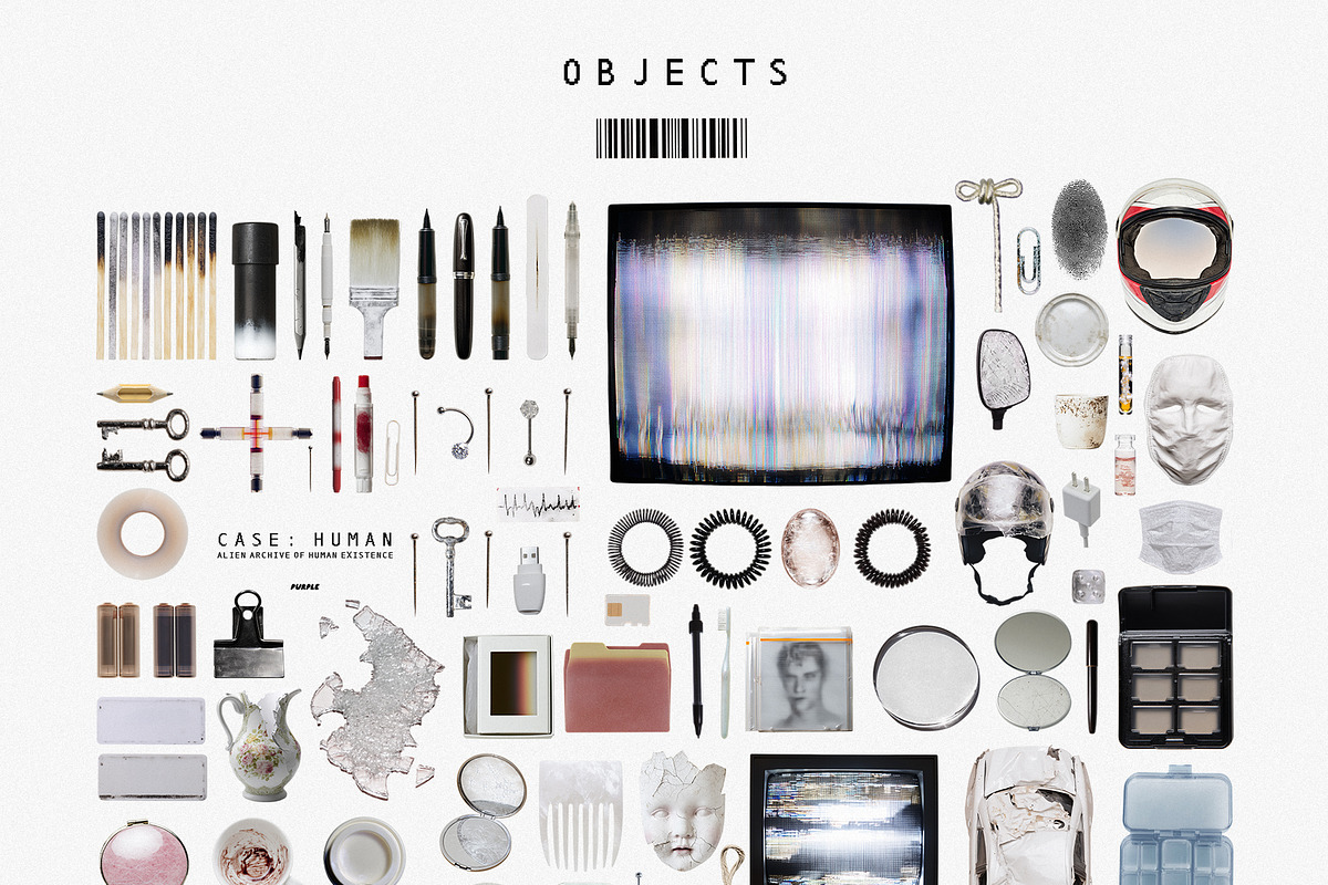 Case: HUMAN. Collage Pack, an Object Graphic by Purple (Photo 7 of 18)