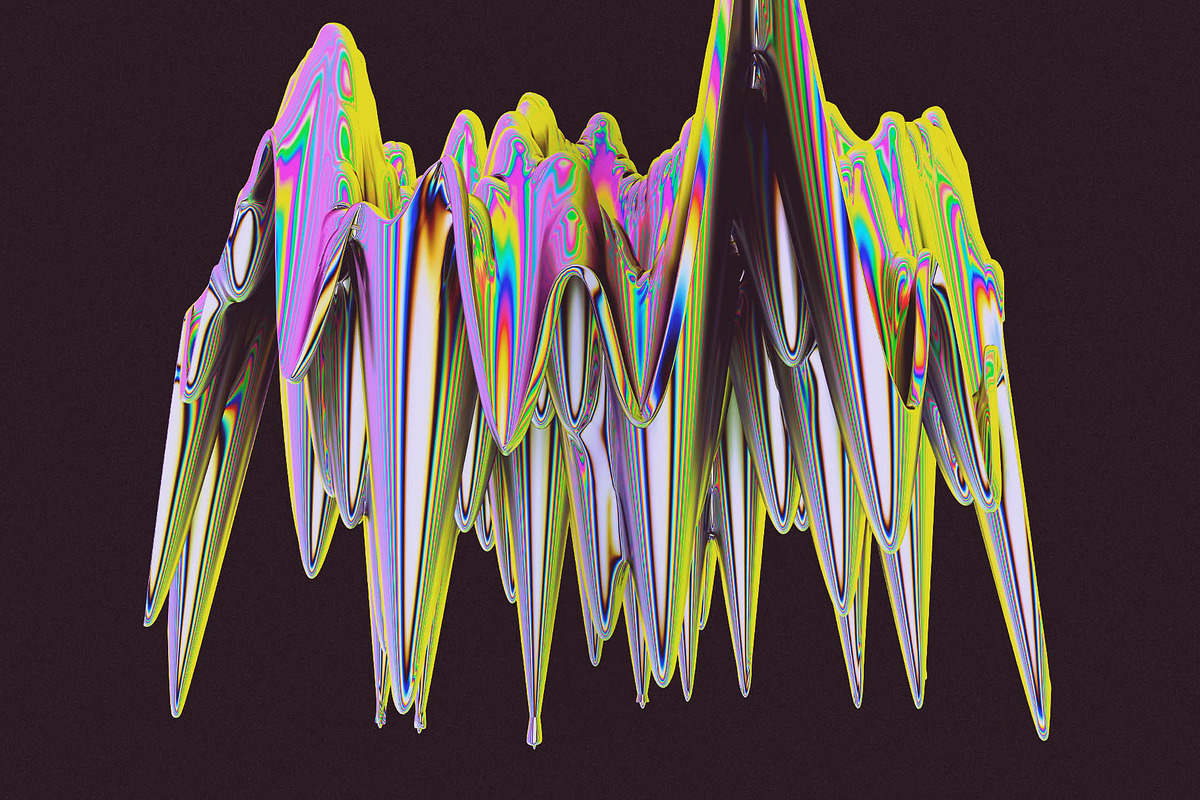 Reverb: Amplified Wave Formations, an Object Graphic by RuleByArt (Photo 13 of 15)