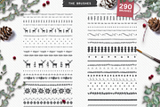 Sweater Weather Vector Brushes, a Brush Add-On by Emily Spadoni (Thumbnail 9 of 11)