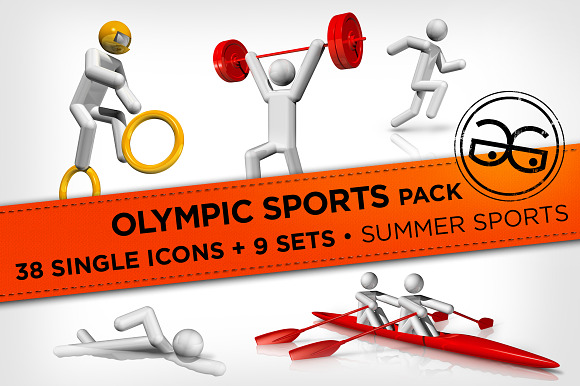 Olympic Sports Icons Pack