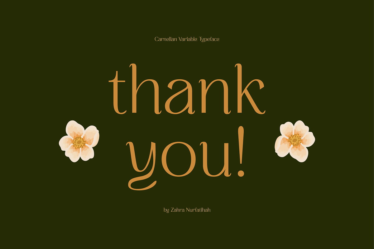 CARNELIAN - Display Variable Type, a Sans Serif Font by Artflorara (Photo 15 of 15)