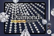 106 Procreate diamond brashes set, a Brush Add-On by Luuuka studio (Thumbnail 2 of 10)