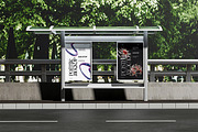 High Quality Bus Stop Poster Mockup, a Product Mockup by AnasStudio (Thumbnail 2 of 4)